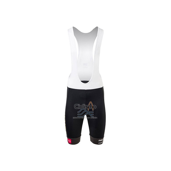 Jumbo Visma Ropa Ciclismo Culotte Corto 2021 Mangas Cortas Negro AMarillo